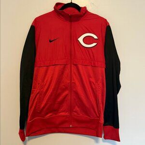 Men's Cincinnati Reds Nike Baseball Zip Up - L